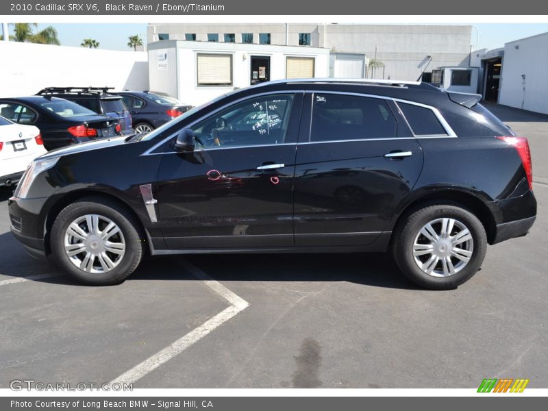 Black Raven / Ebony/Titanium 2010 Cadillac SRX V6