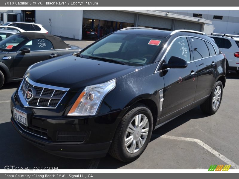 Black Raven / Ebony/Titanium 2010 Cadillac SRX V6