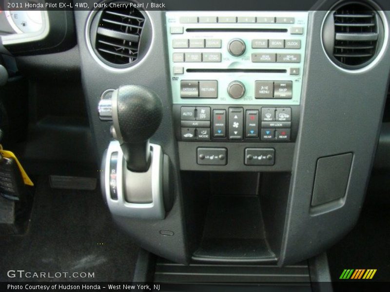 Dark Cherry Pearl / Black 2011 Honda Pilot EX-L 4WD