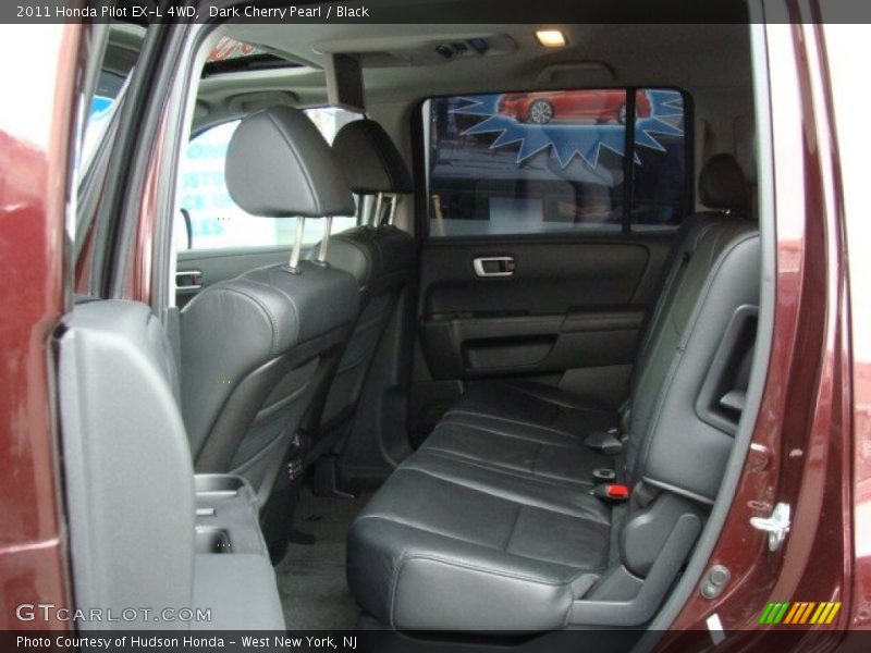 Dark Cherry Pearl / Black 2011 Honda Pilot EX-L 4WD