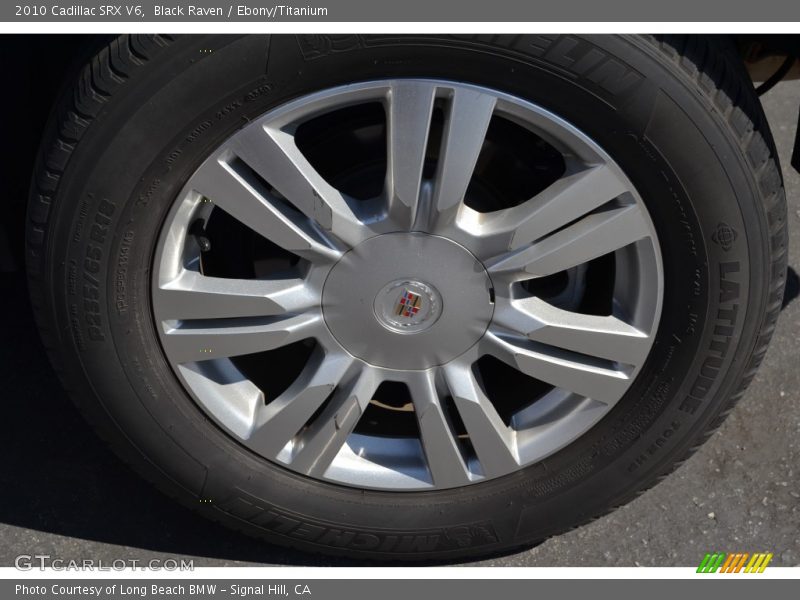 Black Raven / Ebony/Titanium 2010 Cadillac SRX V6