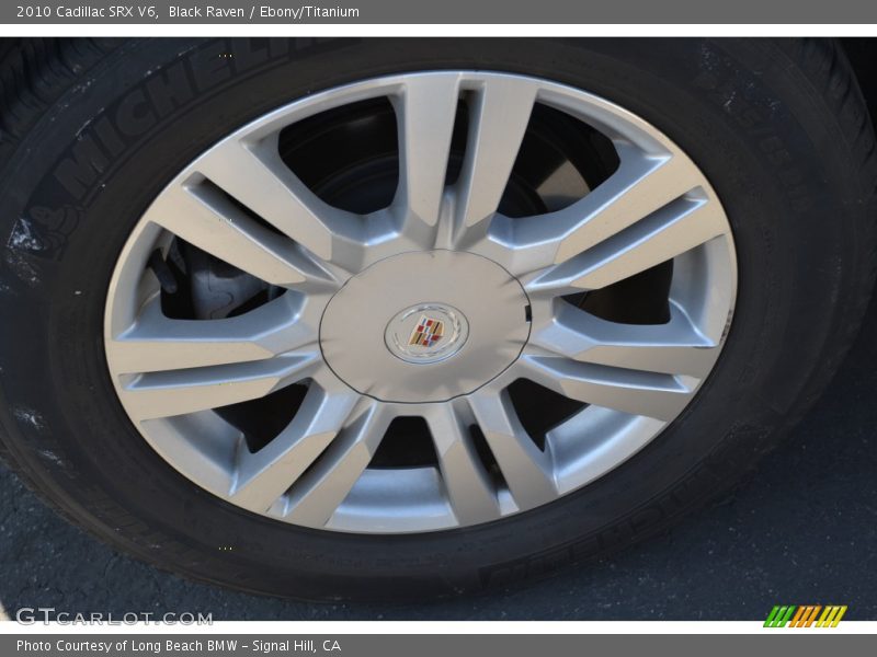 Black Raven / Ebony/Titanium 2010 Cadillac SRX V6