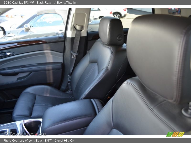 Black Raven / Ebony/Titanium 2010 Cadillac SRX V6