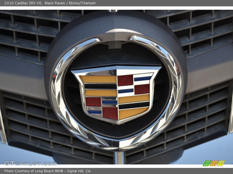 Black Raven / Ebony/Titanium 2010 Cadillac SRX V6