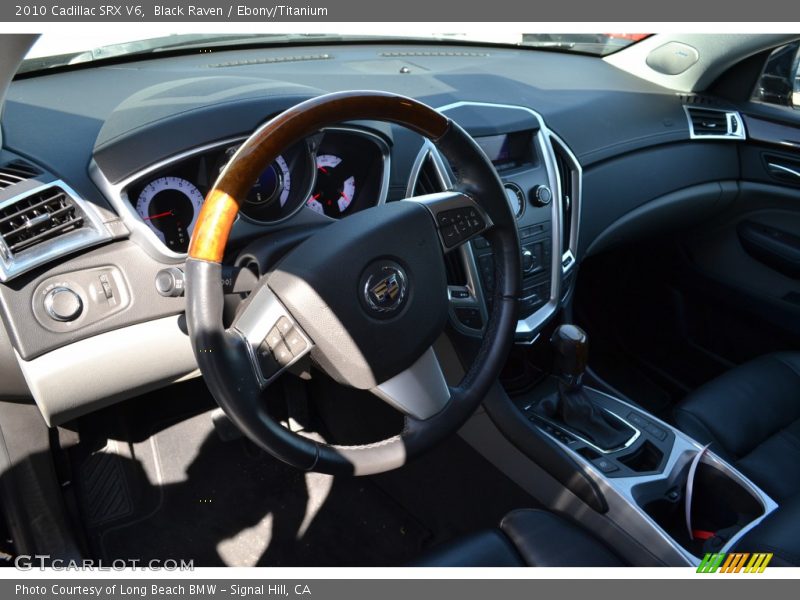 Black Raven / Ebony/Titanium 2010 Cadillac SRX V6