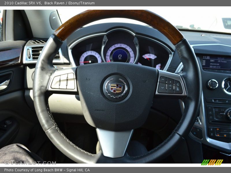 Black Raven / Ebony/Titanium 2010 Cadillac SRX V6