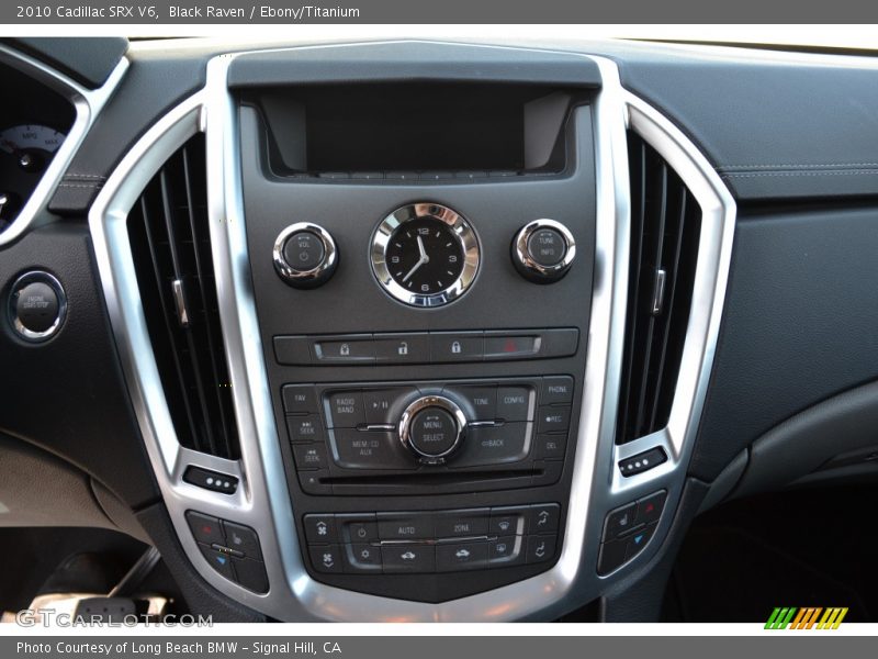 Black Raven / Ebony/Titanium 2010 Cadillac SRX V6