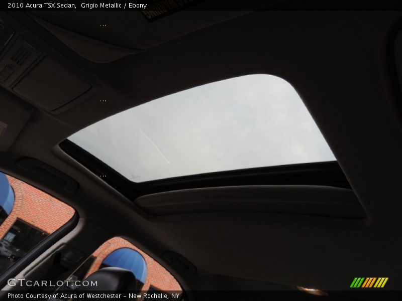 Grigio Metallic / Ebony 2010 Acura TSX Sedan
