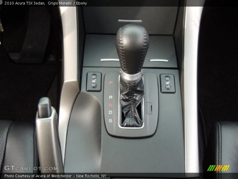 Grigio Metallic / Ebony 2010 Acura TSX Sedan