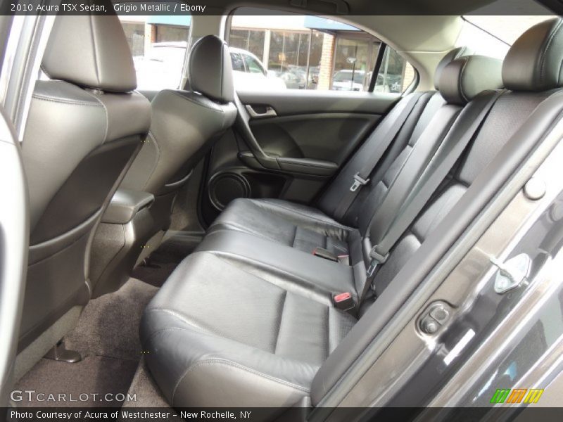 Grigio Metallic / Ebony 2010 Acura TSX Sedan