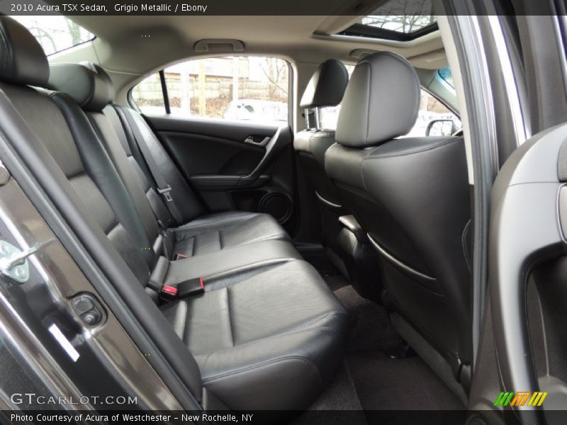 Grigio Metallic / Ebony 2010 Acura TSX Sedan