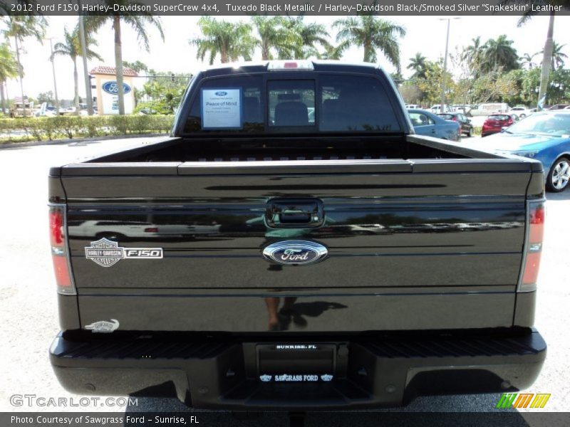 Tuxedo Black Metallic / Harley-Davidson Black/Smoked Silver 