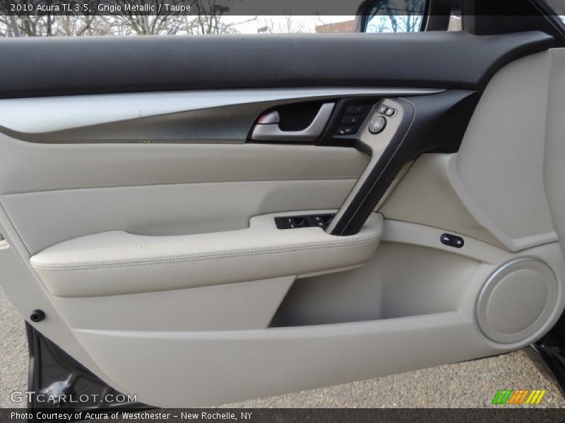 Grigio Metallic / Taupe 2010 Acura TL 3.5