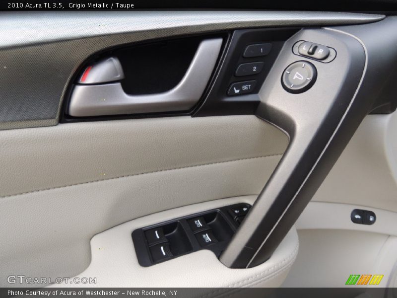Grigio Metallic / Taupe 2010 Acura TL 3.5