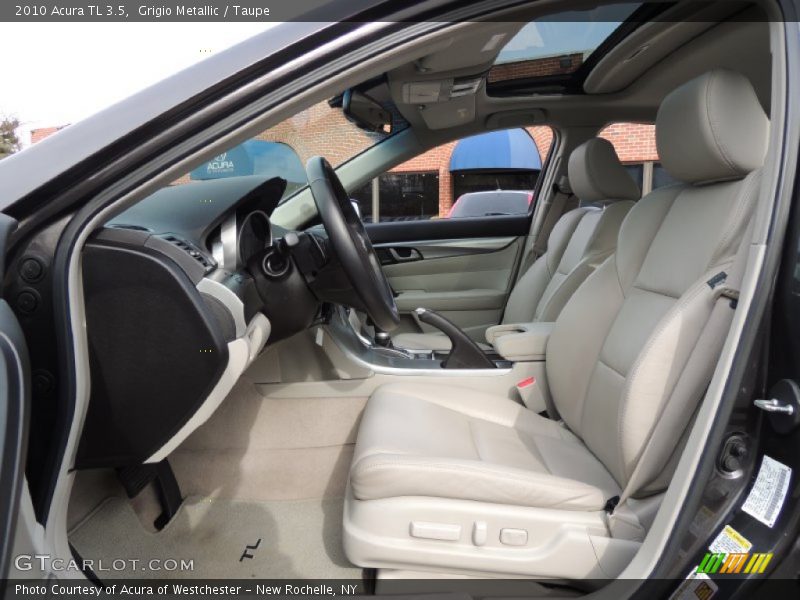 Grigio Metallic / Taupe 2010 Acura TL 3.5