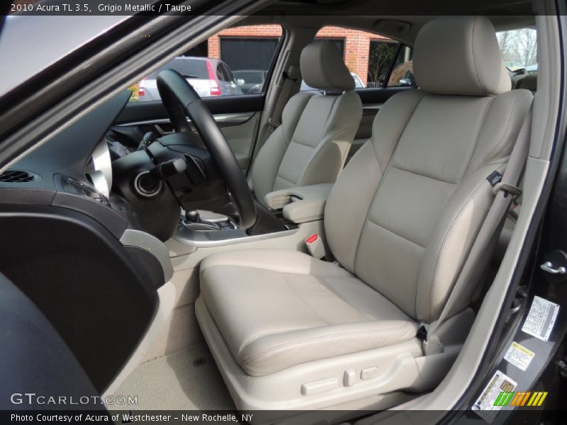 Grigio Metallic / Taupe 2010 Acura TL 3.5