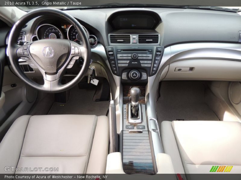 Grigio Metallic / Taupe 2010 Acura TL 3.5