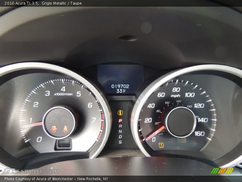 Grigio Metallic / Taupe 2010 Acura TL 3.5