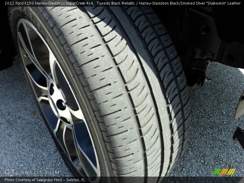 Tuxedo Black Metallic / Harley-Davidson Black/Smoked Silver 