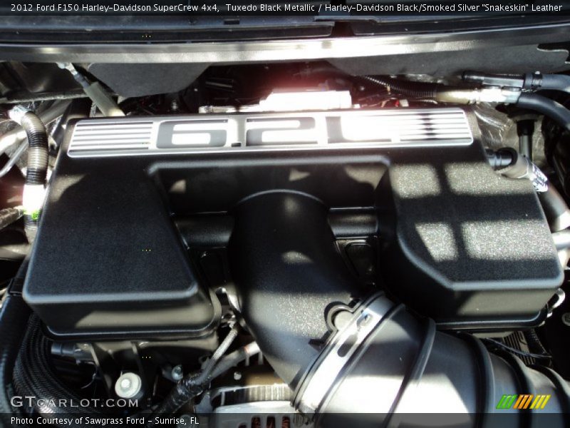  2012 F150 Harley-Davidson SuperCrew 4x4 Engine - 6.2 Liter SOHC 16-Valve VCT V8