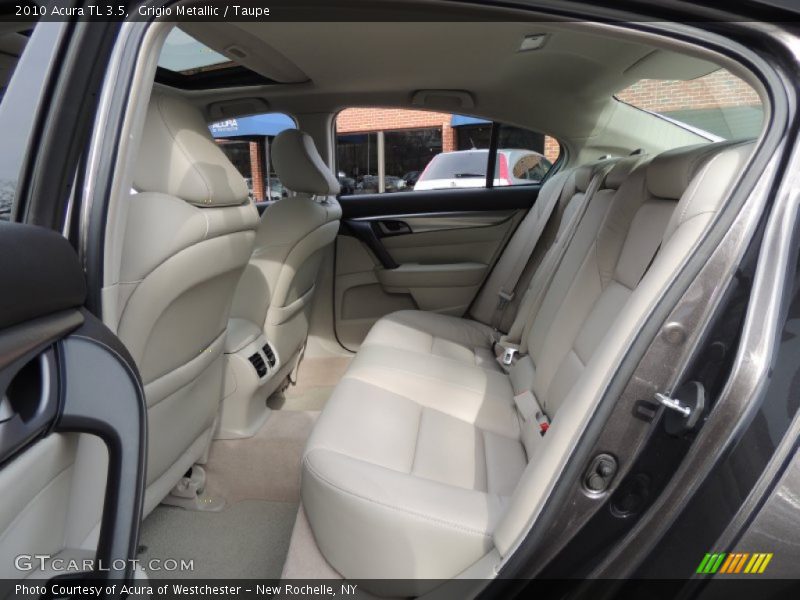 Grigio Metallic / Taupe 2010 Acura TL 3.5