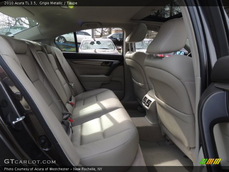 Grigio Metallic / Taupe 2010 Acura TL 3.5