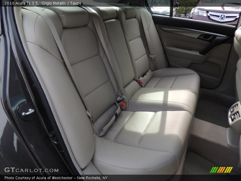 Grigio Metallic / Taupe 2010 Acura TL 3.5