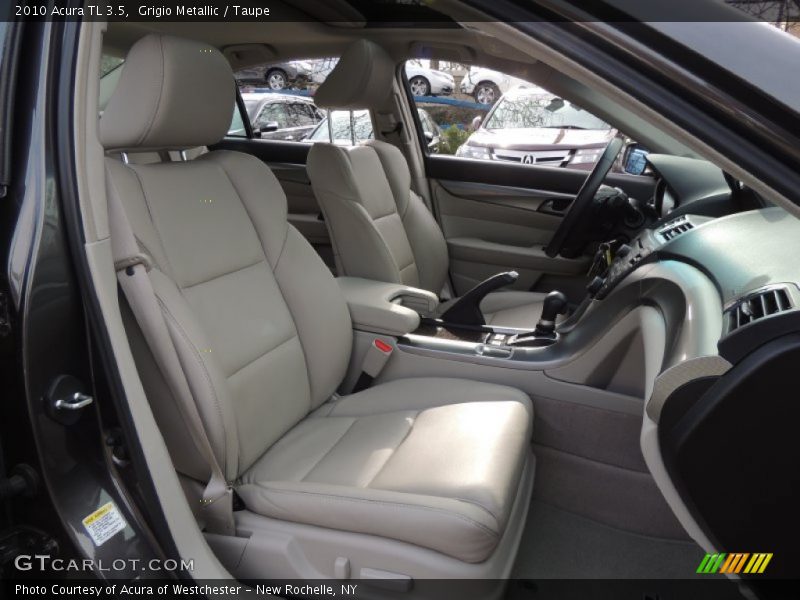 Grigio Metallic / Taupe 2010 Acura TL 3.5