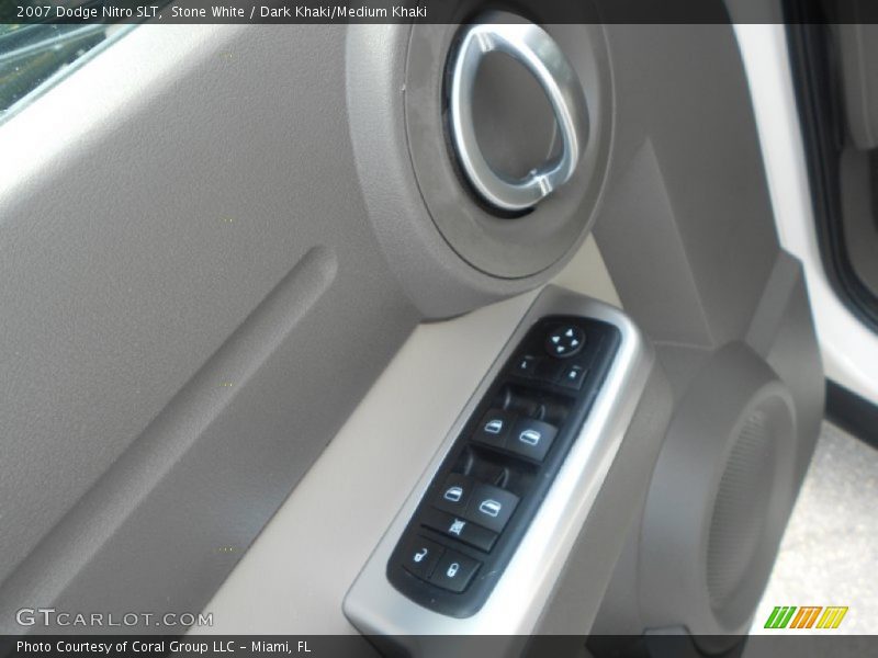 Stone White / Dark Khaki/Medium Khaki 2007 Dodge Nitro SLT