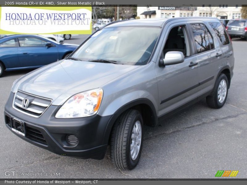 Silver Moss Metallic / Black 2005 Honda CR-V EX 4WD
