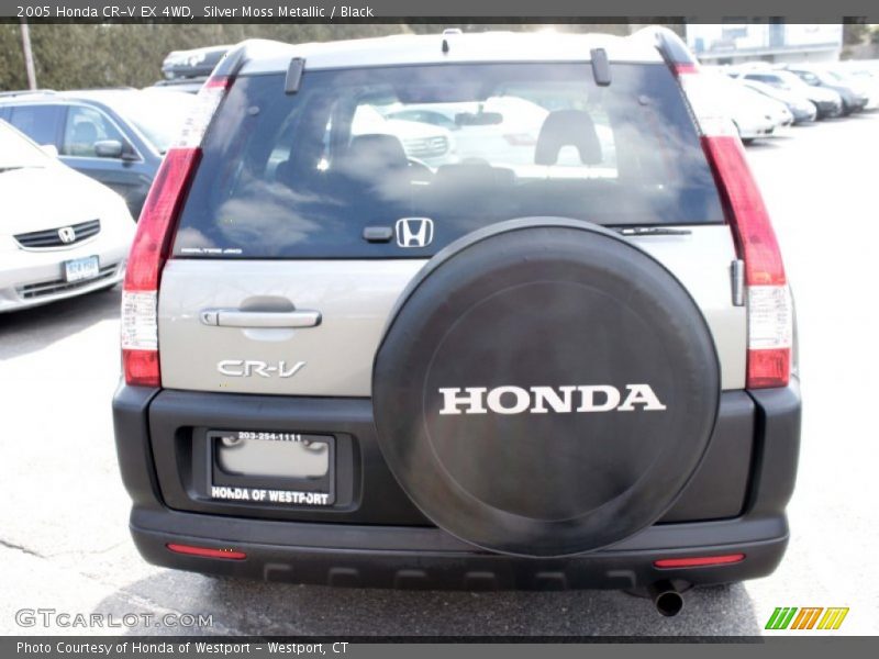 Silver Moss Metallic / Black 2005 Honda CR-V EX 4WD