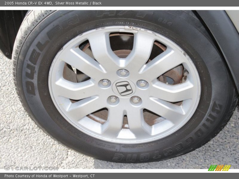 Silver Moss Metallic / Black 2005 Honda CR-V EX 4WD