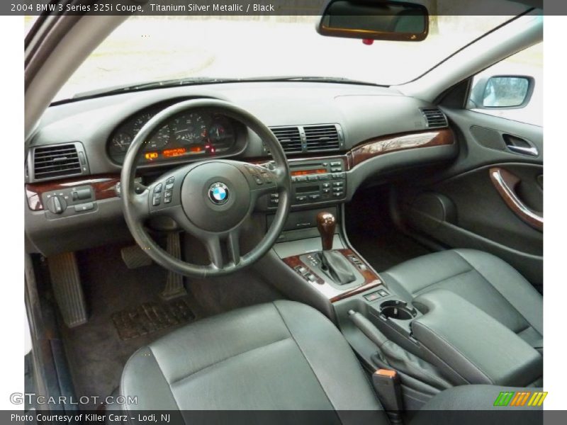 Black Interior - 2004 3 Series 325i Coupe 