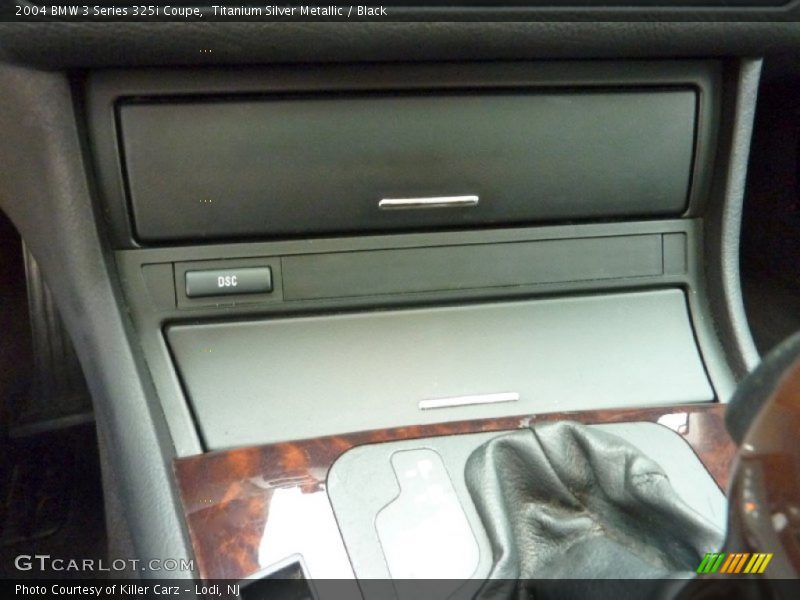 Titanium Silver Metallic / Black 2004 BMW 3 Series 325i Coupe