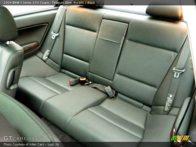 Rear Seat of 2004 3 Series 325i Coupe