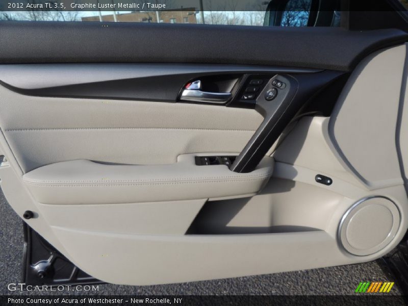 Graphite Luster Metallic / Taupe 2012 Acura TL 3.5