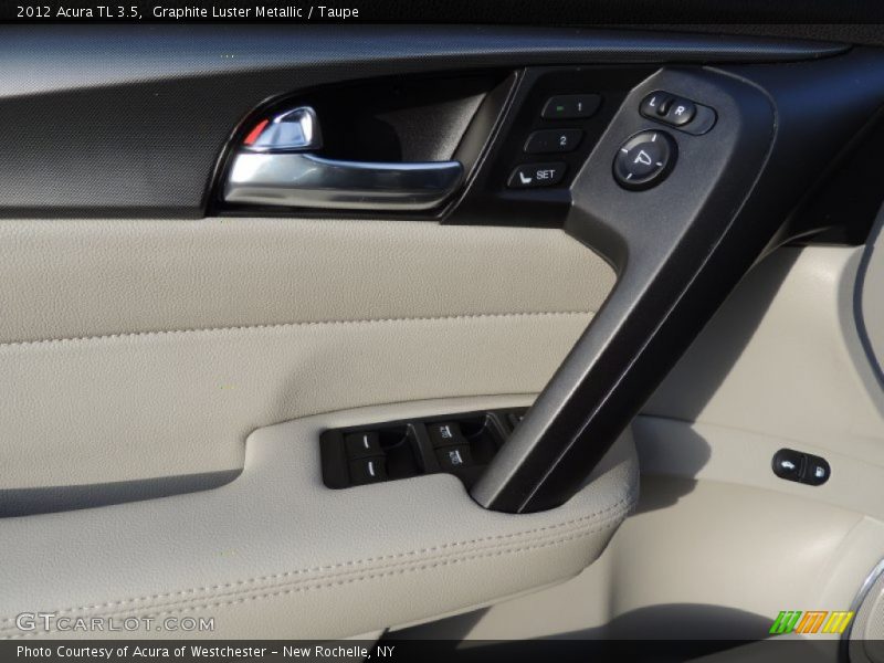 Graphite Luster Metallic / Taupe 2012 Acura TL 3.5