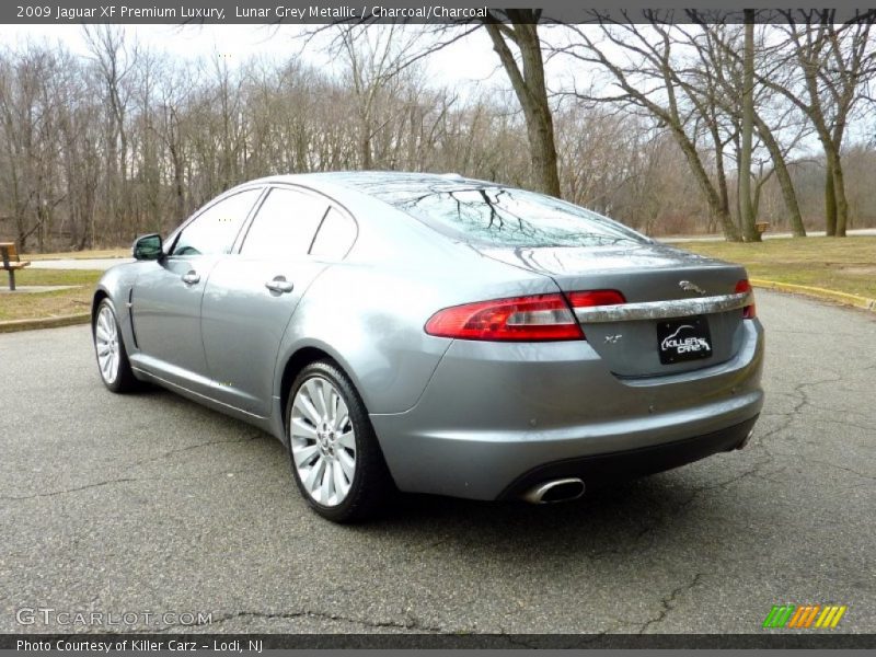 Lunar Grey Metallic / Charcoal/Charcoal 2009 Jaguar XF Premium Luxury