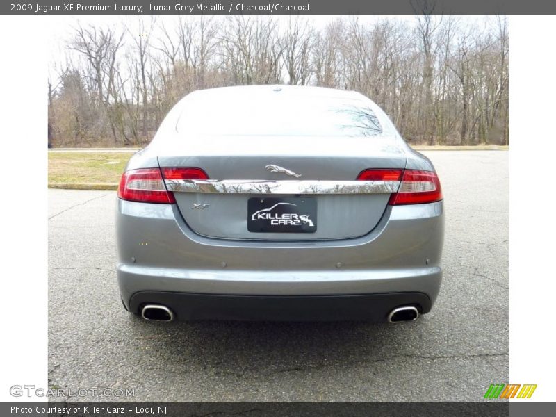 Lunar Grey Metallic / Charcoal/Charcoal 2009 Jaguar XF Premium Luxury