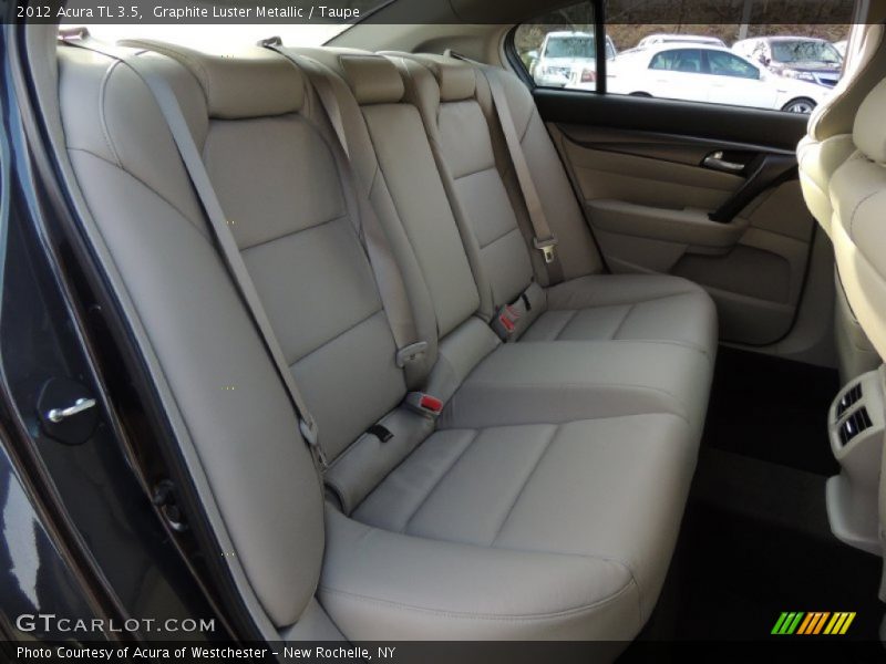 Graphite Luster Metallic / Taupe 2012 Acura TL 3.5