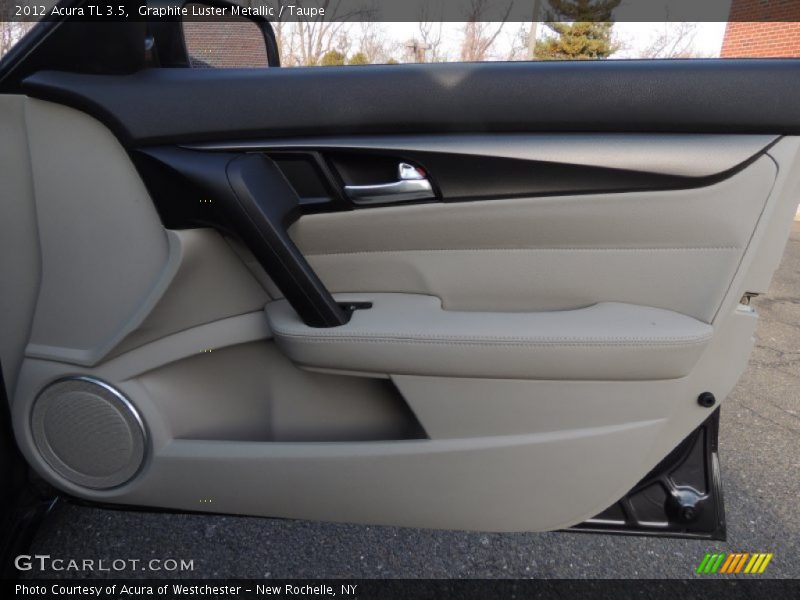Graphite Luster Metallic / Taupe 2012 Acura TL 3.5