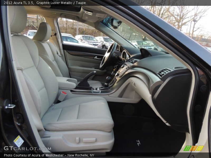 Graphite Luster Metallic / Taupe 2012 Acura TL 3.5