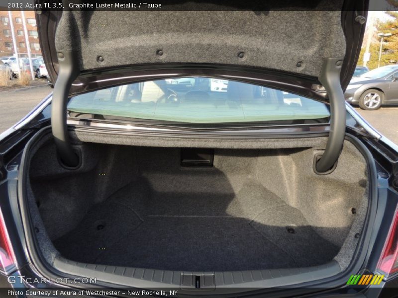 Graphite Luster Metallic / Taupe 2012 Acura TL 3.5