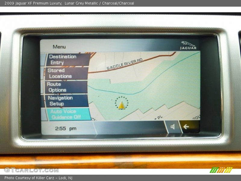 Lunar Grey Metallic / Charcoal/Charcoal 2009 Jaguar XF Premium Luxury