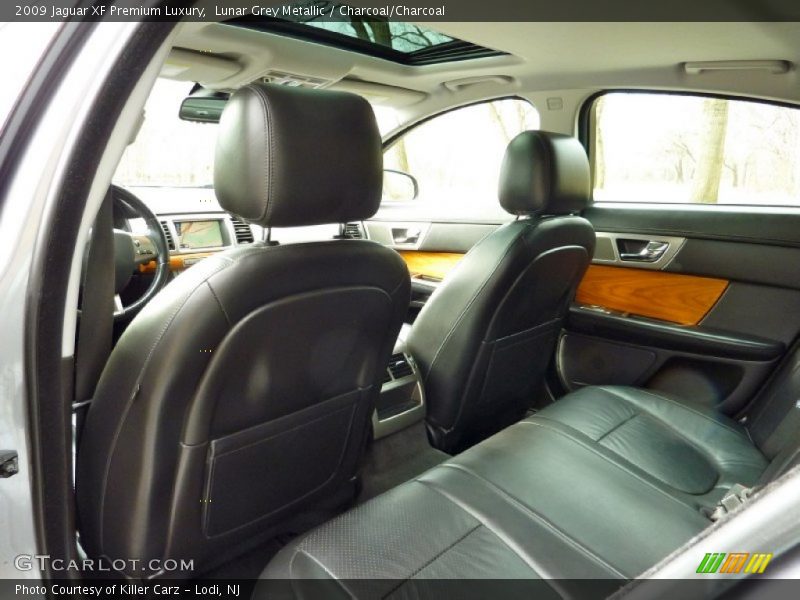 Lunar Grey Metallic / Charcoal/Charcoal 2009 Jaguar XF Premium Luxury