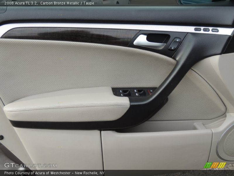 Carbon Bronze Metallic / Taupe 2008 Acura TL 3.2