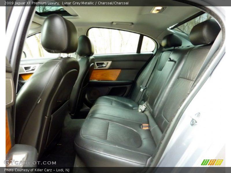 Lunar Grey Metallic / Charcoal/Charcoal 2009 Jaguar XF Premium Luxury