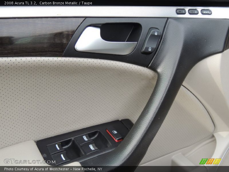 Carbon Bronze Metallic / Taupe 2008 Acura TL 3.2