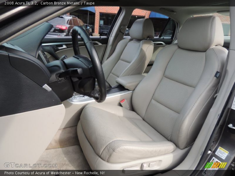 Front Seat of 2008 TL 3.2