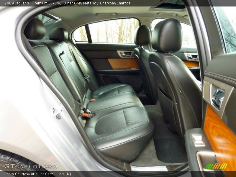 Lunar Grey Metallic / Charcoal/Charcoal 2009 Jaguar XF Premium Luxury